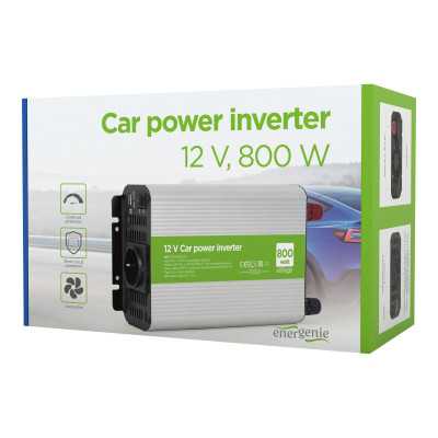 EnerGenie 12 V Car power inverter, 800 W EG-PWC800-01