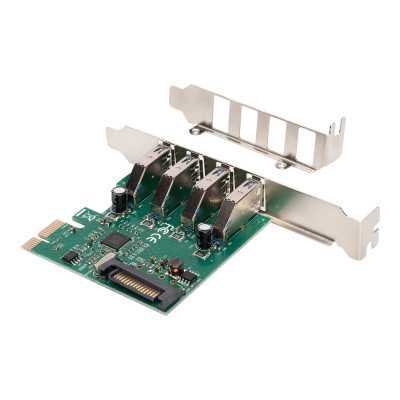 Digitus USB 3.0, 4 Port, PCI Express Add-On card 4 Ports A/F External, VL805 chipset DS-30221-1