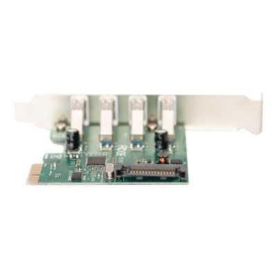 Digitus USB 3.0, 4 Port, PCI Express Add-On card 4 Ports A/F External, VL805 chipset DS-30221-1