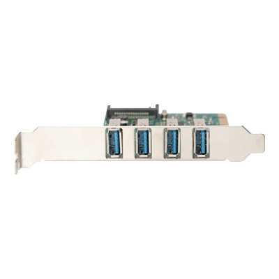 Digitus USB 3.0, 4 Port, PCI Express Add-On card 4 Ports A/F External, VL805 chipset DS-30221-1