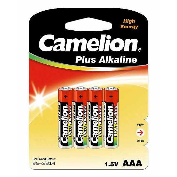 Camelion AAA/LR03 Plus Alkaline 4 vnt.