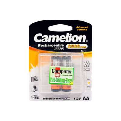 Camelion AA/HR6 2500 mAh Rechargeable Batteries Ni-MH 2 pc(s)