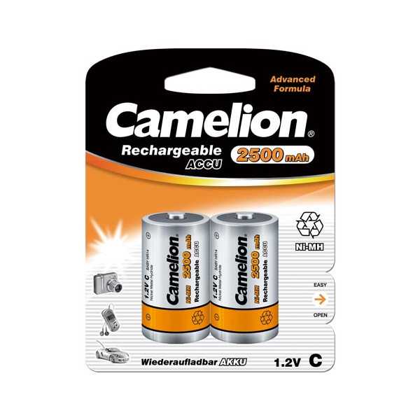 Camelion C/HR14 2500 mAh Rechargeable Batteries Ni-MH 2 pc(s)