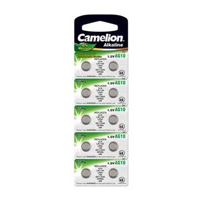 Camelion AG10/LR54/LR1130/389 Alkaline Buttoncell 10 pc(s)