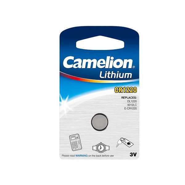 Camelion CR1220-BP1 CR1220 Lithium 1 vnt.