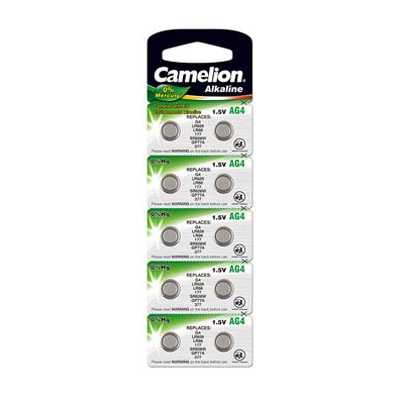 Camelion AG4/LR66/LR626/377 Alkaline Buttoncell 10 pc(s)