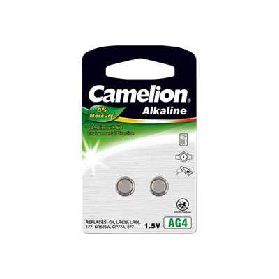 Camelion AG4/LR66/LR626/377 Alkaline Buttoncell 2 pc(s)