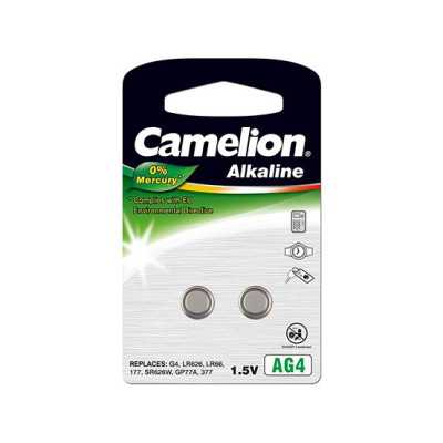 Camelion AG4/LR66/LR626/377 Alkaline Buttoncell 2 pc(s)