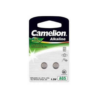 Camelion AG5/LR48/LR754/393 Alkaline Buttoncell 2 pc(s)