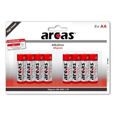 Arcas AA/LR6 Alkaline 8 pc(s)