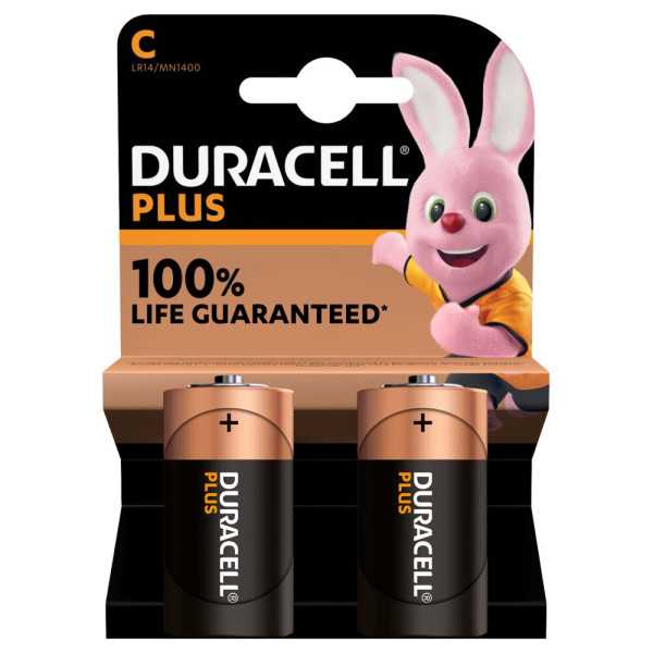 Duracell Plus MN1400 C šarminis 2 vnt.