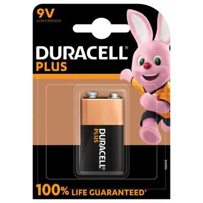 Duracell Plus MN1604 9V Alkaline 1 pc(s)