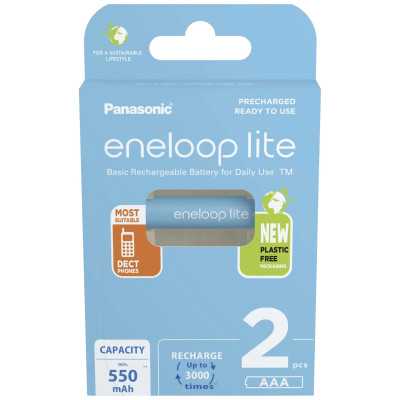 Panasonic ENELOOP Lite BK-4LCCE/2BE AAA 550 mAh 2 pc(s)