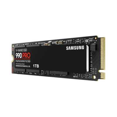 Samsung 990 PRO 1000 GB SSD form factor M.2 2280 SSD interface PCIe Gen4x4 Write speed 6900 MB/s Read speed 7450 MB/s