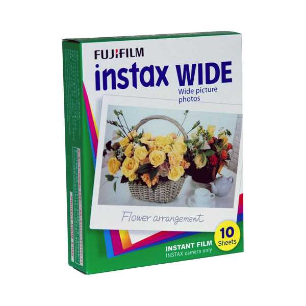 Fujifilm Instax Wide Glossy (10pl) Film Quantity 10 108 x 86 mm