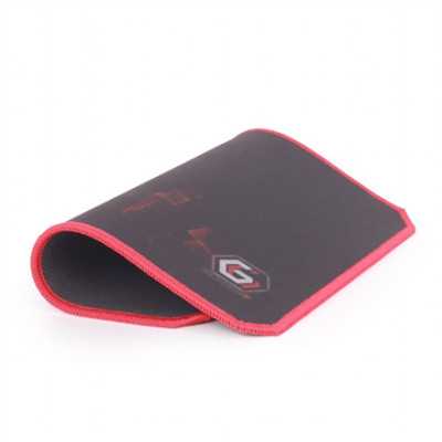 Gembird MP-GAMEPRO-L Gaming mouse pad PRO, Large Mouse pad 400 x 450 x 3 mm Black/Red