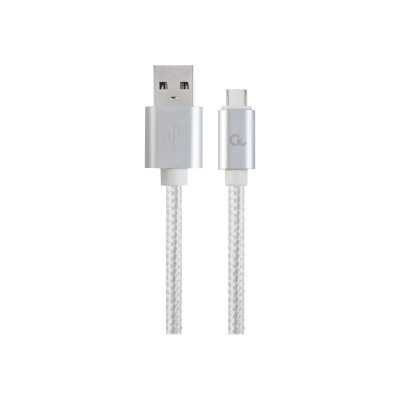 Gembird USB Type-C cable with braid and metal connectors, 1.8 m Gembird USB Type-A male USB Type-C male