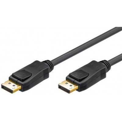 Goobay DisplayPort connector cable 1.2 Black DP to DP 3 m