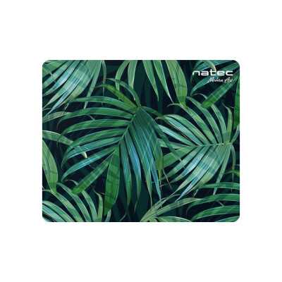 Natec Mouse Pad, Photo, Modern Art - Palm Tree, 220x180 mm Natec Mouse Pad Modern Art - Palm Tree Black