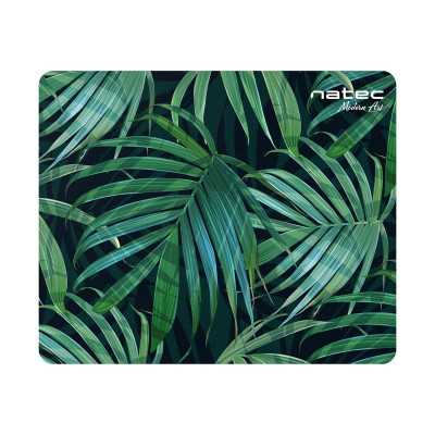 Natec Mouse Pad, Photo, Modern Art - Palm Tree, 220x180 mm Natec Mouse Pad Modern Art - Palm Tree Black