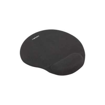 Natec Mouse Pad, Marmot, Black, Gel Filling 225x245 mm Natec Mouse Pad Marmot Black