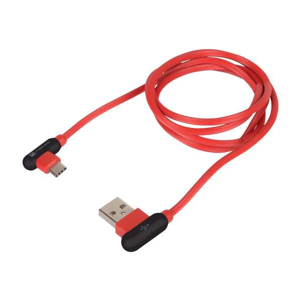 Natec Prati, kampinis USB tipo C į A tipo kabelis 1m, raudonas Natec USB Type-A USB Type C