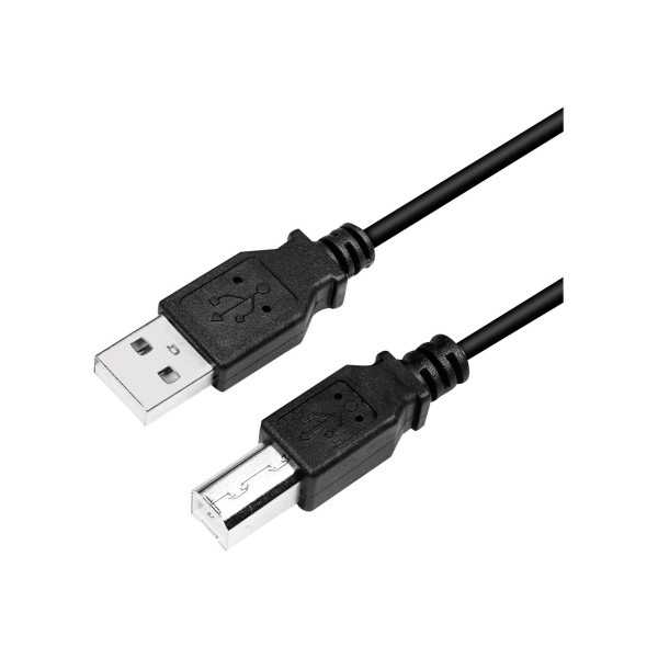 Logilink USB 2.0 B (male) USB 2.0 A (male)