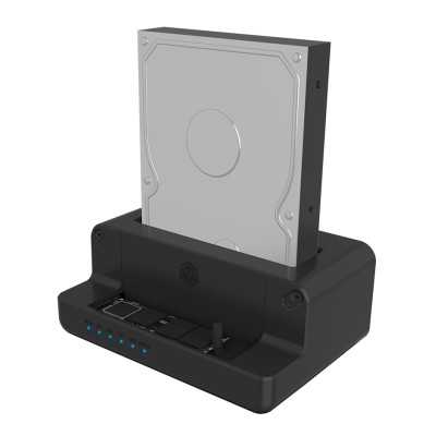 Raidsonic Icy Box IB-2914MSCL-C31 Docking and cloning station for M.2 NVMe SSD & 2.5''/3.5'' SATA SSD/HDD