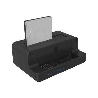 Raidsonic Icy Box IB-2914MSCL-C31 Docking and cloning station for M.2 NVMe SSD & 2.5''/3.5'' SATA SSD/HDD