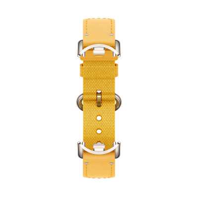 Xiaomi Smart Band 8 Braided Strap Strap material: Nylon + leather Adjustable length: 140-210mm Yellow