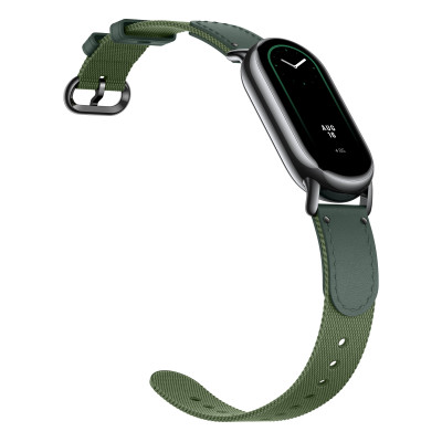 Xiaomi Smart Band 8 Braided Strap Strap material: Nylon + leather Adjustable length: 140-210mm Green