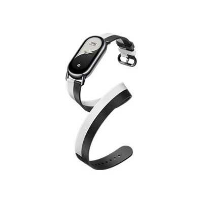 Xiaomi Smart Band 8 Double Wrap Strap - Black and white Xiaomi