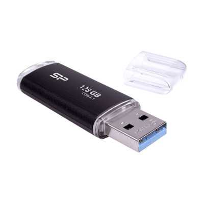 Silicon Power USB 3.1 Flash Drive Blaze B02 128 GB USB 3.2 Gen 1/USB 3.1 Gen 1/USB 3.0/USB 2.0 Black