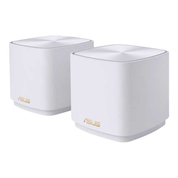 Asus EU+UK 2PK maršrutizatorius ZenWiFi XD5 802.11ax 574+2402 Mbit/s 10/100/1000 Mbit/s Ethernet LAN (RJ-45) prievadai 1 tinklel