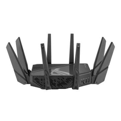 Asus Wifi 6 802.11ax Quad-band Gigabit Gaming Router ROG GT-AXE16000 Rapture 802.11ax 1148+4804+4804+48004 Mbit/s 10/100/1000 Mb