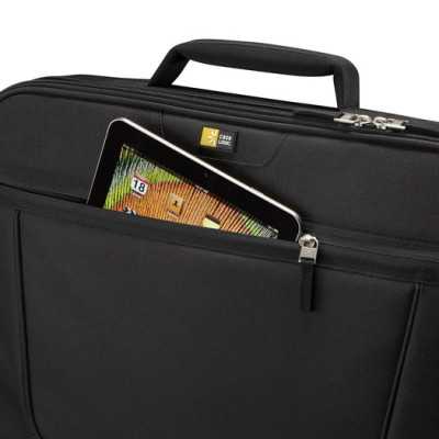 Case Logic VNCI215 Fits up to size 15.6 " Messenger - Briefcase Black Shoulder strap