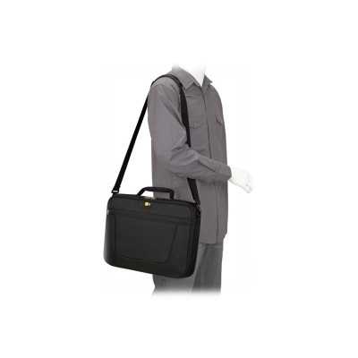 Case Logic VNCI215 Fits up to size 15.6 " Messenger - Briefcase Black Shoulder strap