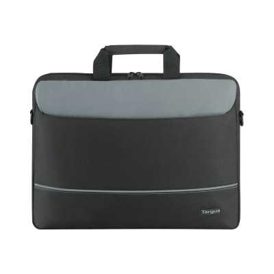 Targus Intellect Fits up to size 15.6 " Messenger - Briefcase Black/Grey Shoulder strap