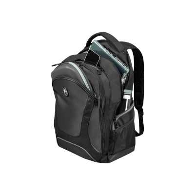 PORT DESIGNS Courchevel Fits up to size 17.3 " Backpack Black Shoulder strap