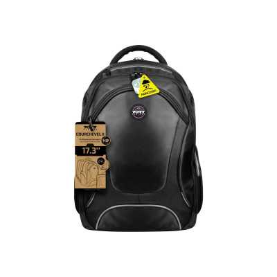 PORT DESIGNS Courchevel Fits up to size 17.3 " Backpack Black Shoulder strap