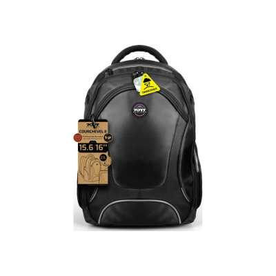 PORT DESIGNS Courchevel Fits up to size 15.6 " Backpack Black Shoulder strap