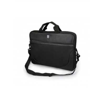 PORT DESIGNS Liberty III Fits up to size 15.6 " Messenger - Briefcase Black Shoulder strap