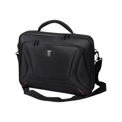 PORT DESIGNS Courchevel Fits up to size 15.6 " Messenger - Briefcase Black Shoulder strap