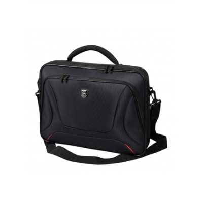 PORT DESIGNS Courchevel Fits up to size 15.6 " Messenger - Briefcase Black Shoulder strap