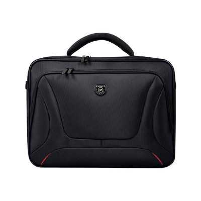 PORT DESIGNS Courchevel Fits up to size 15.6 " Messenger - Briefcase Black Shoulder strap