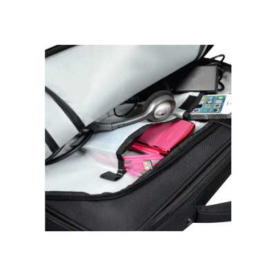 PORT DESIGNS Courchevel Fits up to size 15.6 " Messenger - Briefcase Black Shoulder strap