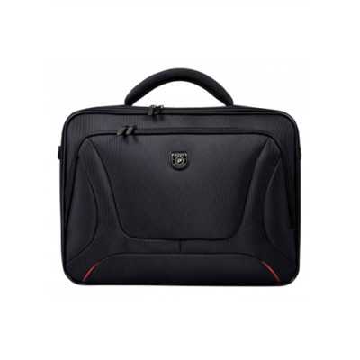 PORT DESIGNS Courchevel Fits up to size 17.3 " Messenger - Briefcase Black Shoulder strap