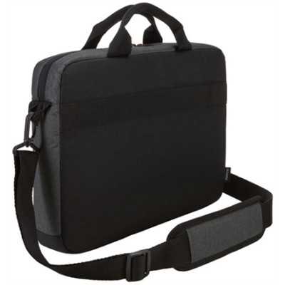 Case Logic Era Attaché Fits up to size 14 " Messenger - Briefcase Obsidian Shoulder strap