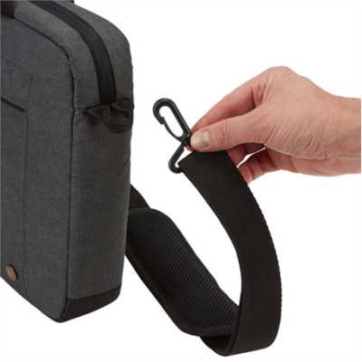 Case Logic Era Attaché Fits up to size 14 " Messenger - Briefcase Obsidian Shoulder strap