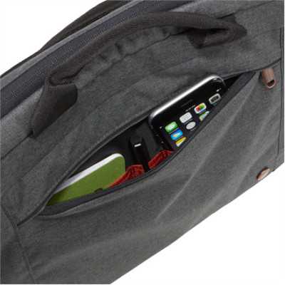 Case Logic Era Attaché Fits up to size 14 " Messenger - Briefcase Obsidian Shoulder strap